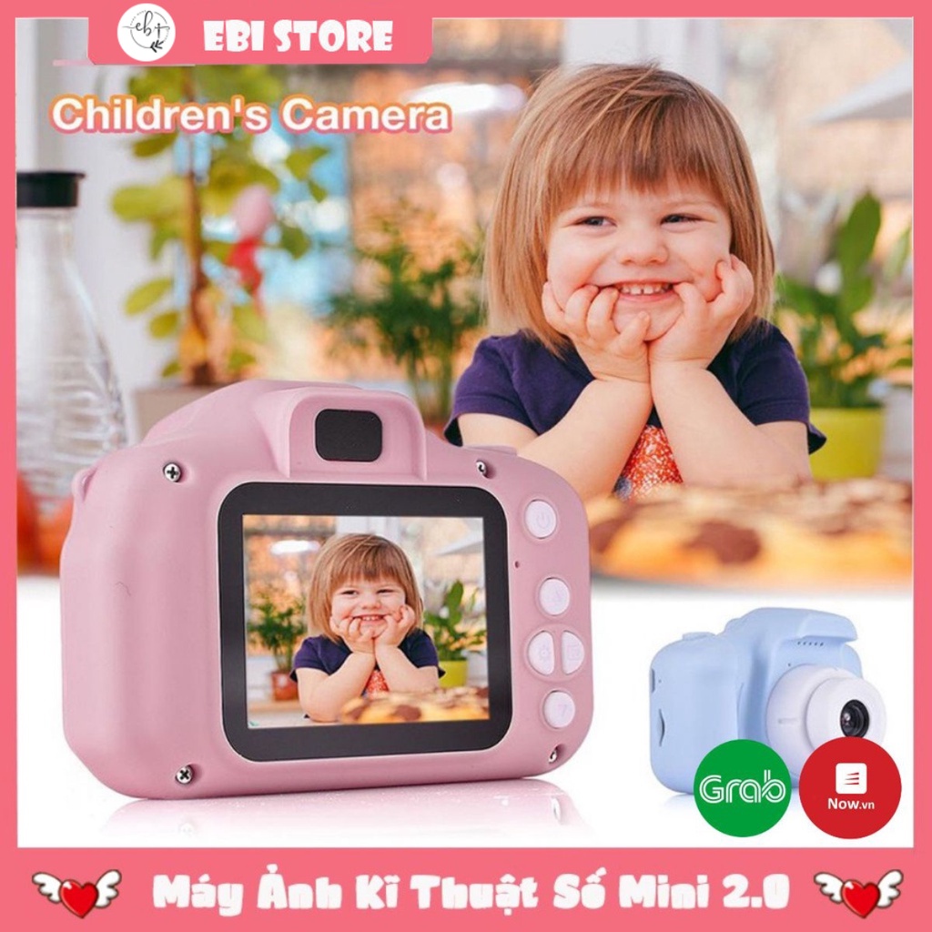 [Có Bảo Hành] Máy Ảnh ❤️ Máy Ảnh Kĩ Thuật Số 2.0 Inch 1080P Dùng Thẻ Nhớ Sử Dụng Ngôn Ngữ Tiếng Anh ❤️