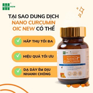 [Tinh nghệ Nano Curcumin OIC dạng dung dịch 50ml]
