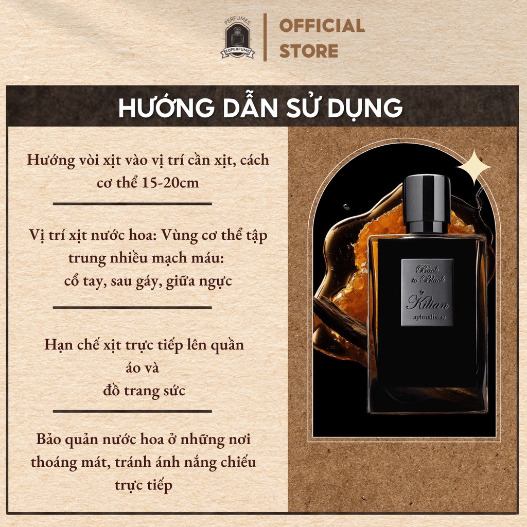 [Chính Hãng] Nước Hoa Nam Nữ (Unisex) Chiết Kilian Black Phantom Memento Mori Mẫu Thử 10ml | BigBuy360 - bigbuy360.vn
