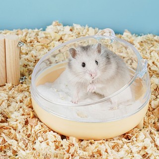 Bồn Tắm Cho Chuột Hamster Chống Văng Nước Tiện Dụng