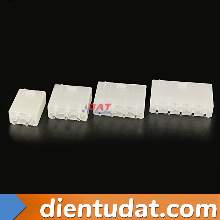 Header 5569 Hàng Đơn 4.2mm Đầu Nối Đực Chân Thẳng 2P 3P 4P 5P