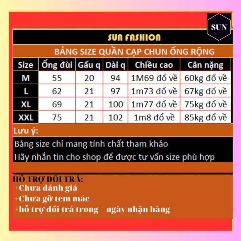 Quần Thun nam Unisex Cotton dày dặn co giãn S8