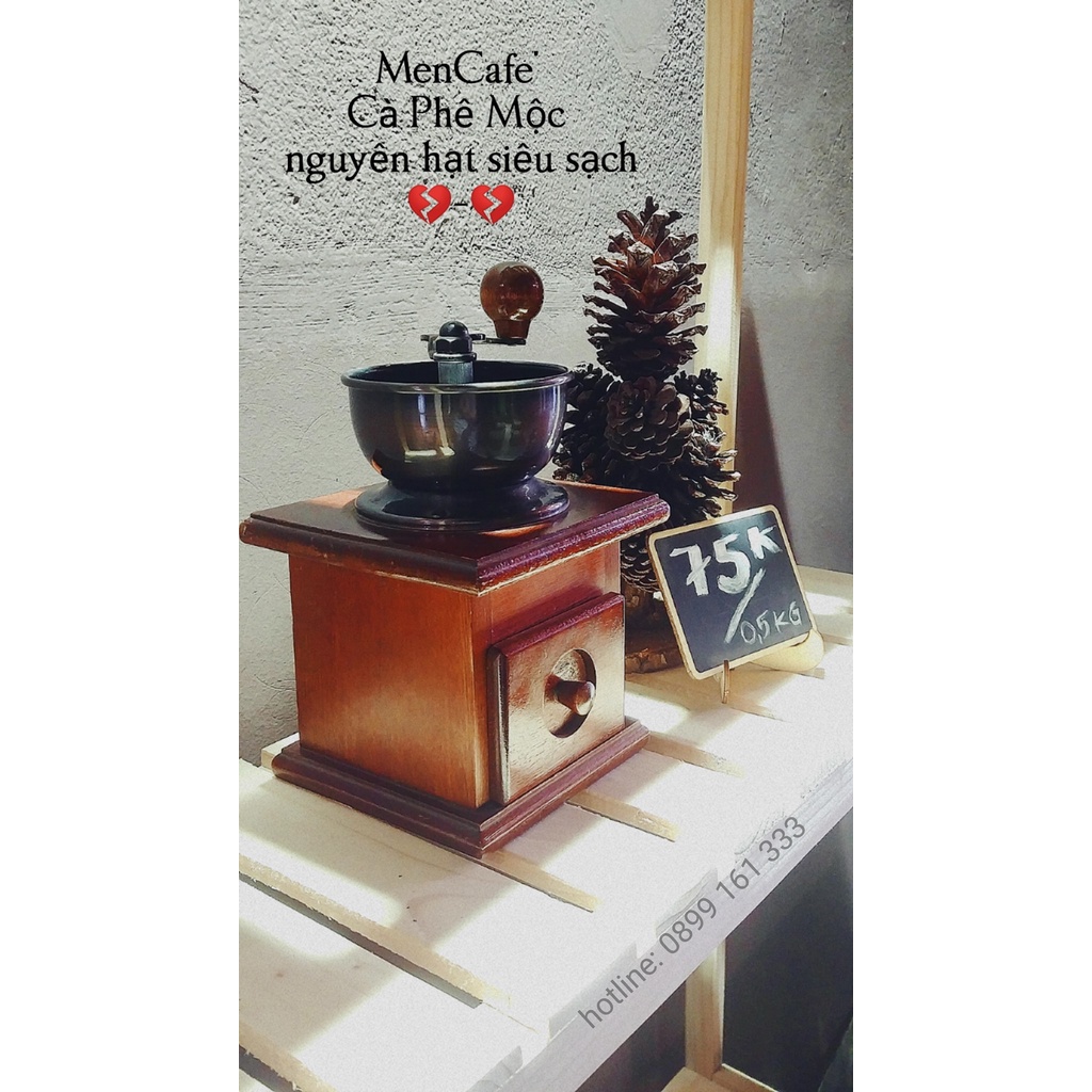 Cà Phê Pha Máy Nguyên Chất Rang Mộc (100% Robusta),cà phê dưỡng sinh, Men Cà Phê, cà phê văn phòng,học sinh thi cuối cấp