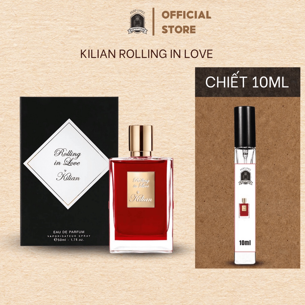[AUTH] Nước Hoa Nữ Chiết Mini Dùng Thử Kilian Rolling In Love Chiết 10ml | BigBuy360 - bigbuy360.vn