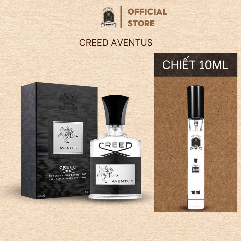Nước hoa Nam Chiết Mini Creed Aventus chai chiết 10ml thơm lâu quyến rũ | BigBuy360 - bigbuy360.vn