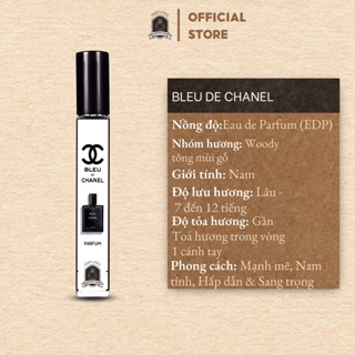 ( CHÍNH HÃNG ) Nước Hoa Nam Chiết Mini Bleu De Chanel EDP Mẫu Thử 10ml