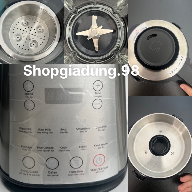 Máy Làm Sữa Hạt FORCI FCBA68 -  Bảo hành 24 tháng - Đổi mới trong vòng 30 ngày đầu