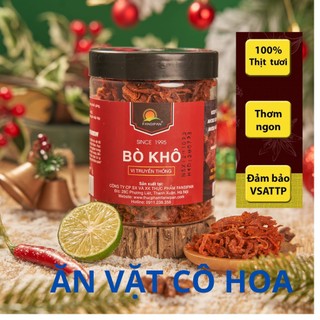 Khô bò sợi Fansipan hủ PET shop ăn vặt cô hoa