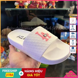 Dép Nữ Quai Ngang Thời Trang - Dép Lê Nữ MLB LA Cao Su Dập Nổi Hàng Đẹp Nhất Hiện Nay