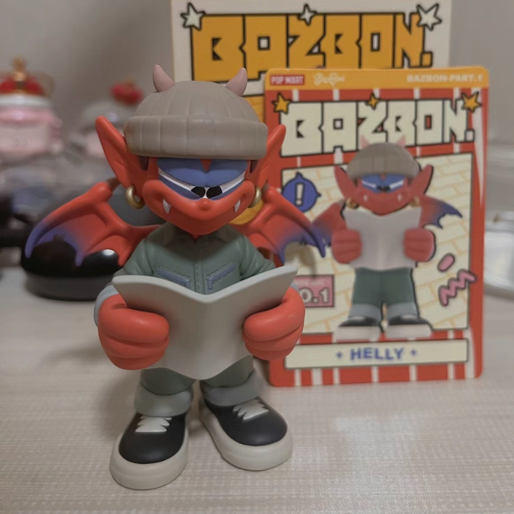 Búp Bê POPMART BAZBON Work Boyz series Trang Trí