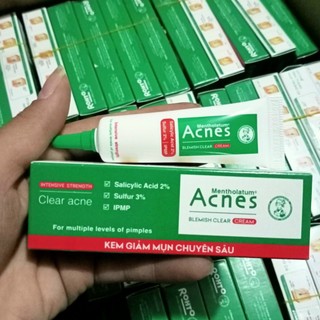 Kem giảm mụn chuyên sâu Acnes Blemish Clear Cream