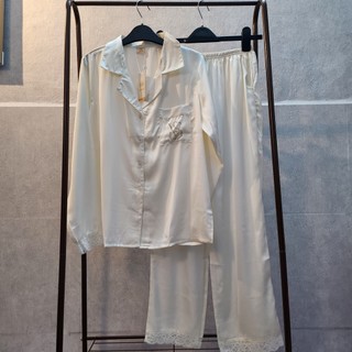 pijama, bộ mặc nhà lụa mịn tơ tằm cao cấp ép đá 2ce