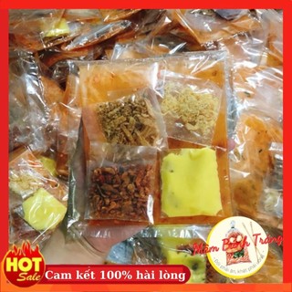 Combo 2 bịch bánh tráng bơ tôm mini bánh tráng trộn phơi sương Bon Bon - 04100060