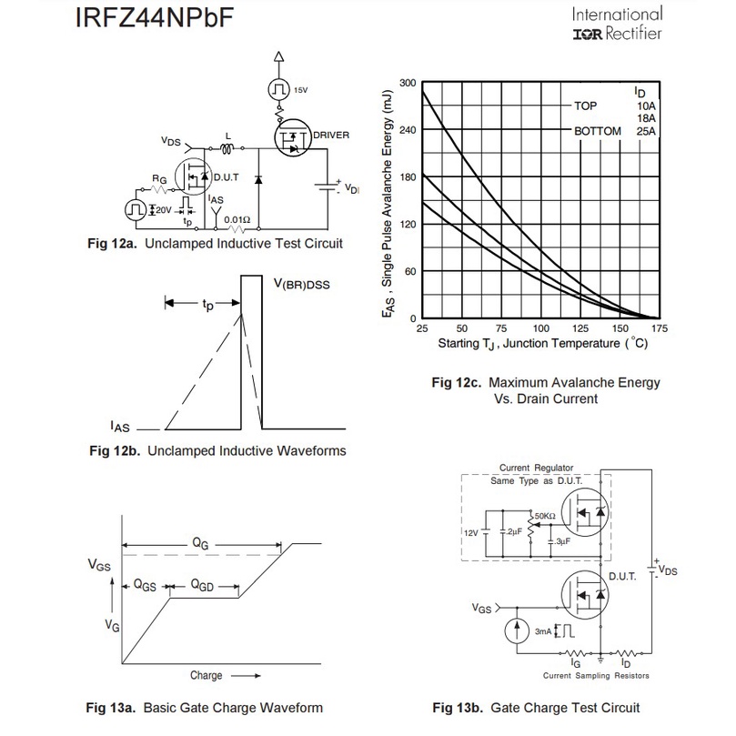 IRFZ44N N-Mosfet 49A 55V TO-220
