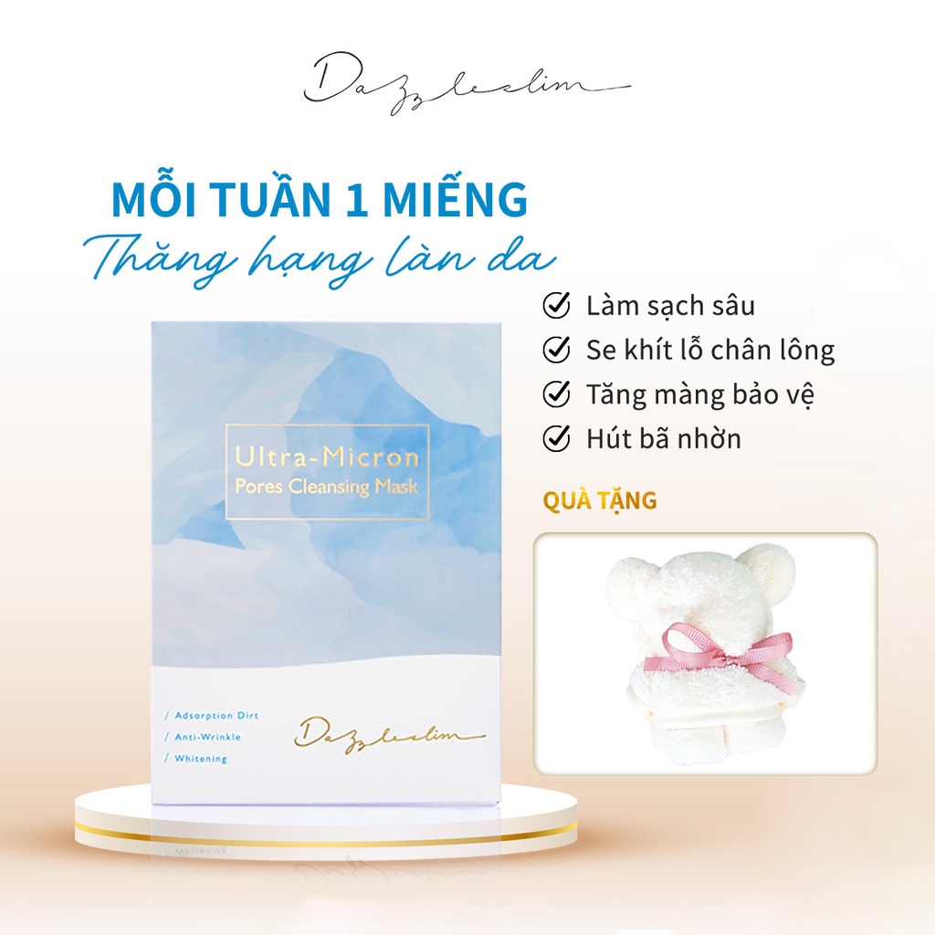 COMBO BESTSELLER Mặt nạ làm sạch se khít lỗ chân lông Dazzleslim