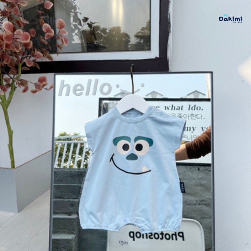 Body đùi DAKIMI cho bé mùa hè chất Thun lạnh mềm mịn, đồ liền thân cho bé nhiều mẫu đáng yêu bodysuit cho bé từ 0-12M