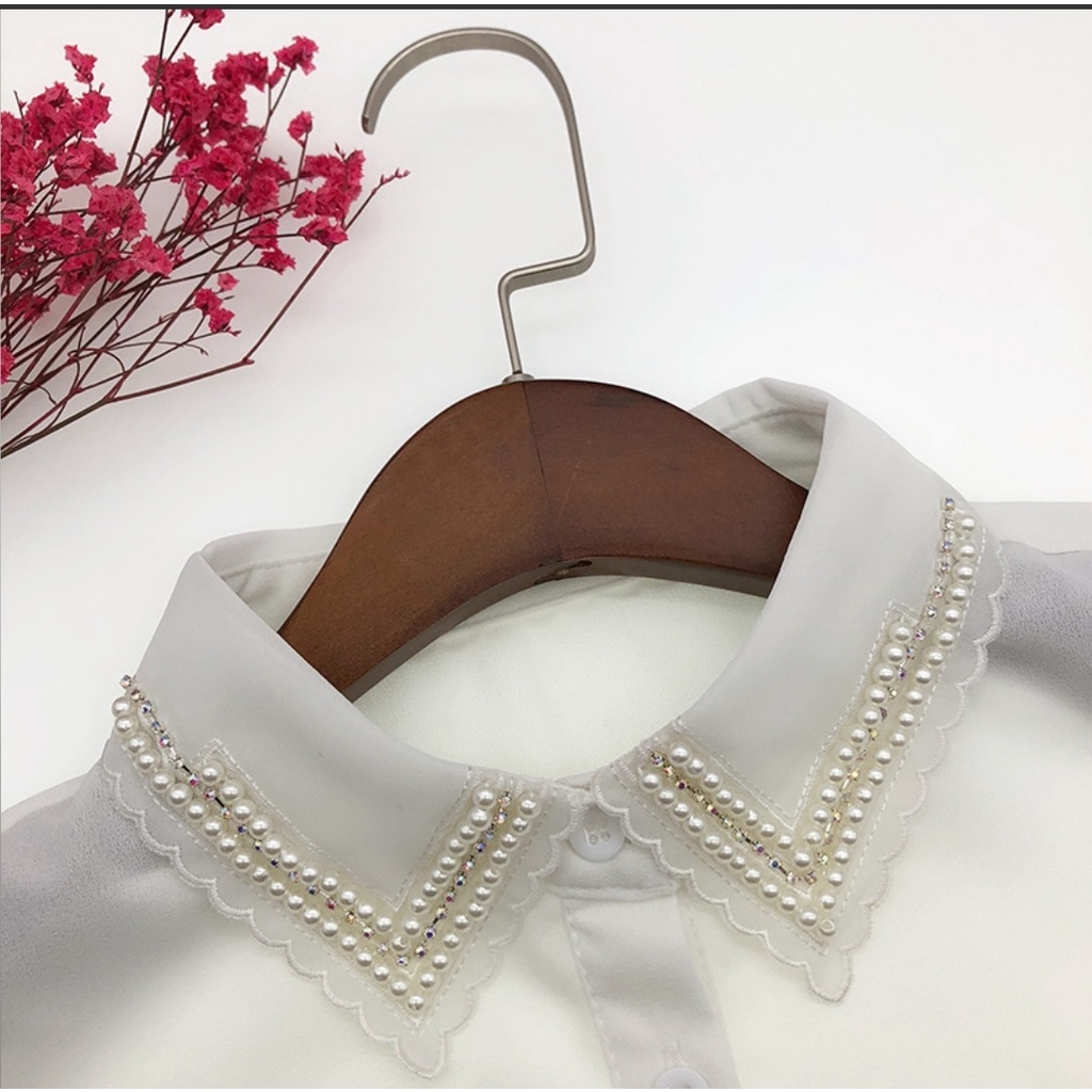 CỔ ÁO RỜI ĐÍNH HẠT CƯỜM