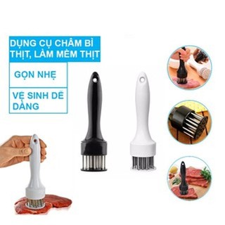 Dụng cụ xăm thịt, cây đâm châm bì thịt dằm làm mềm thịt bò, thịt lợn heo quay thông minh