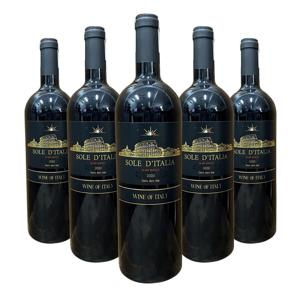Rượu Vang Ý Ngọt Sole D'Italia 10,5%