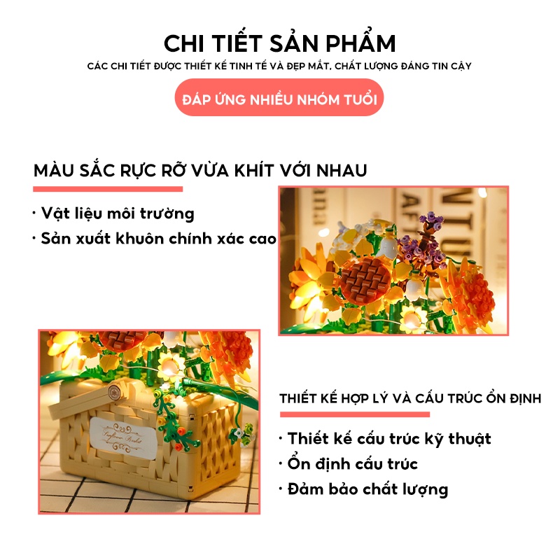 Bộ Đồ Chơi Lắp Ráp Sáng Tạo Cho Bé 21071-21072
