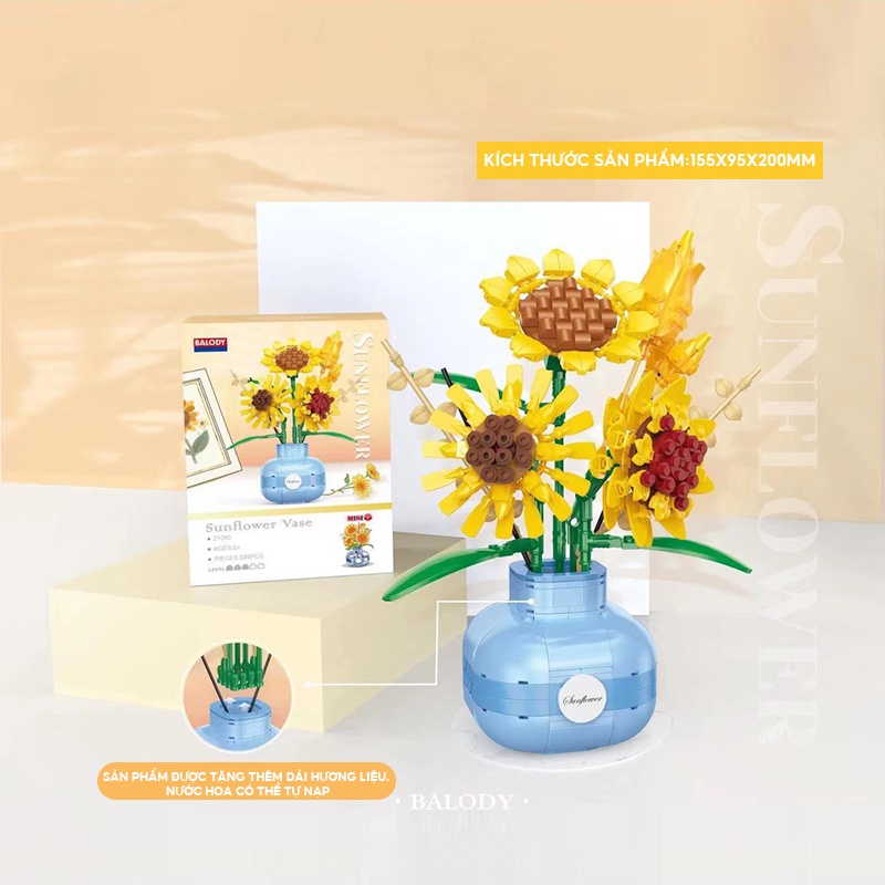 Bộ Đồ Chơi Lắp Ráp Sáng Tạo Cho Bé 21071-21072