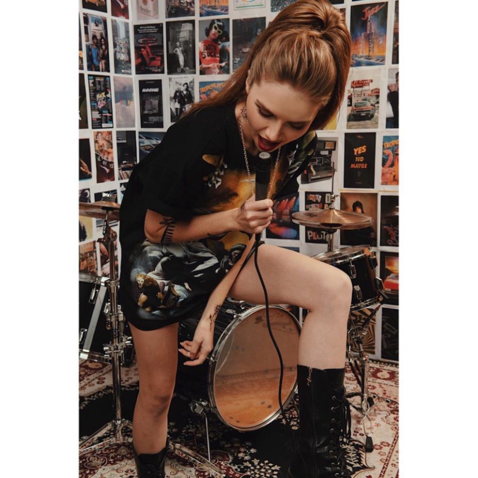 Áo Đôi Guc.cj Loang Unisex phom rộng dễ phối đồ HOT 2023!