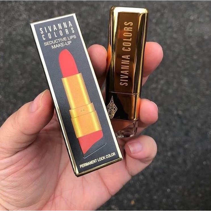 Son thỏi lì Sivanna Seductive Lips Makeup HF566