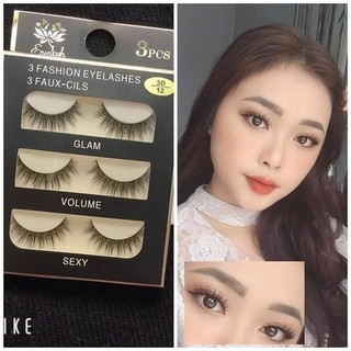 Lông mi giả mi chồn 3d tự nhiên siêu đẹp
