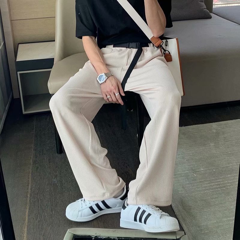 Quần ống rộng Phong Cách Hàn Quốc Dành Cho Nam