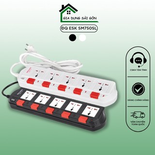 Ổ cắm điện quang đq esk sm750sl