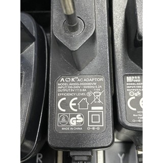 Nguồn DC 5V - 0.5A chui lớn 5.5x2.1mm