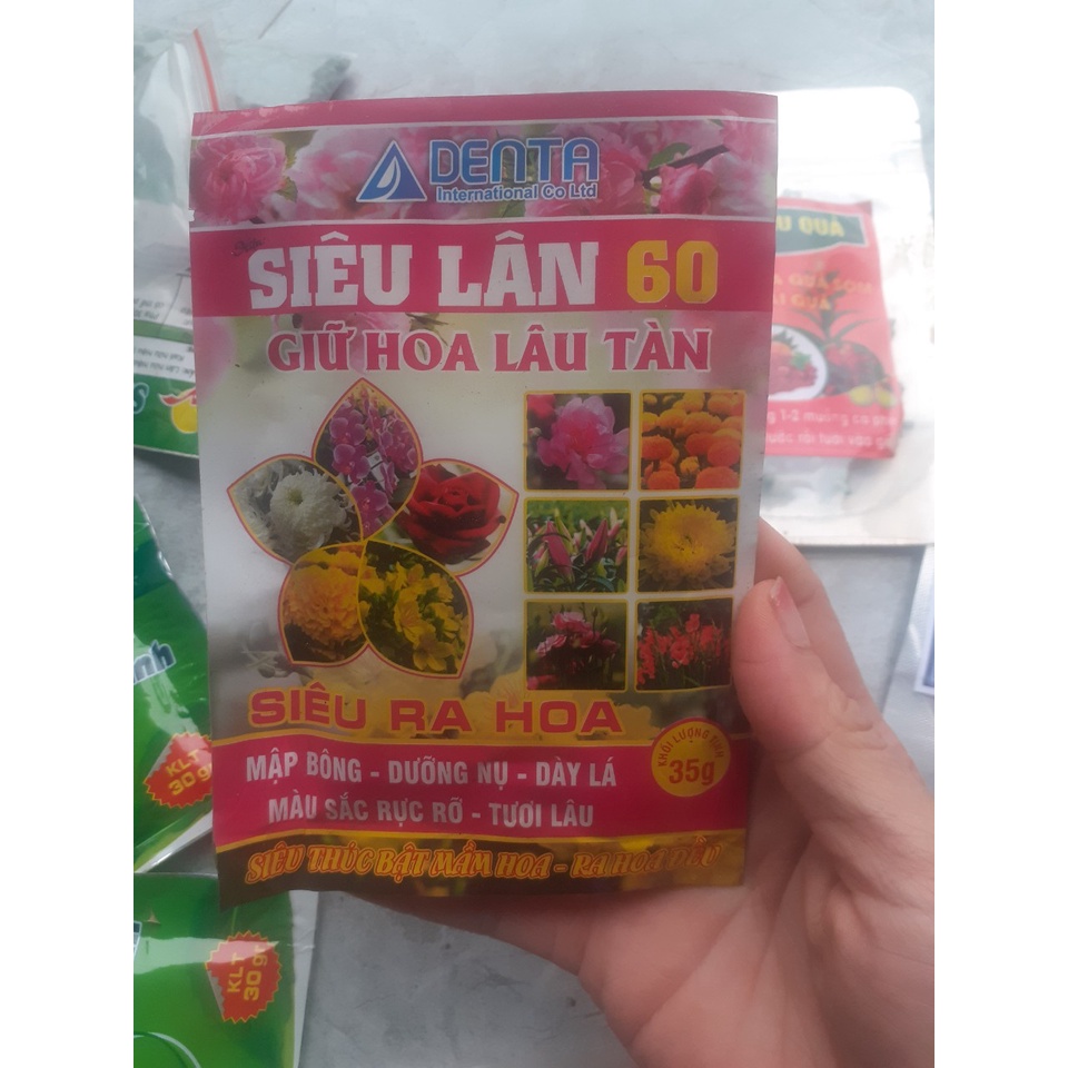SIÊU LÂN 60 GIỮ HOA LÂU TÀN