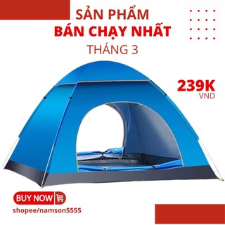 Lều phượt cắm trại dã ngoại du lịch picnic gia đình cao cấp - KT: 200x130x120cm