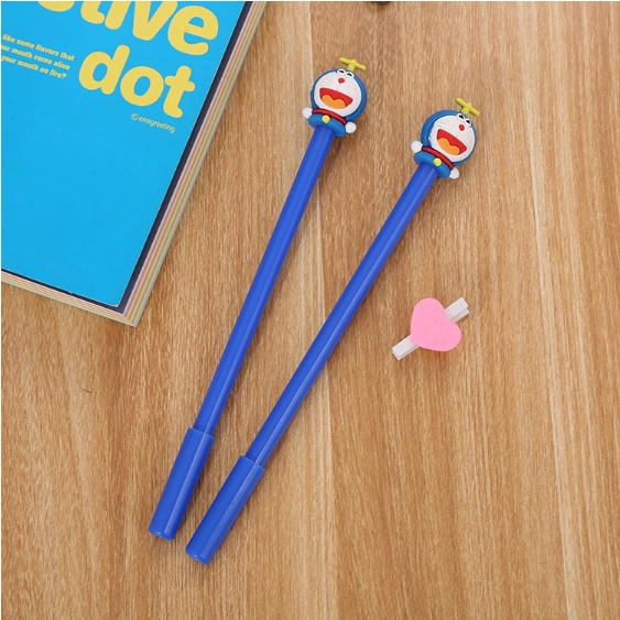 Bút Gel Nước Mực Đen DOREMON Ngộ Nghĩnh,Đáng Yêu-Đồ Dùng Học Sinh Giá Rẻ-Sỉ Lẻ Toàn Quốc