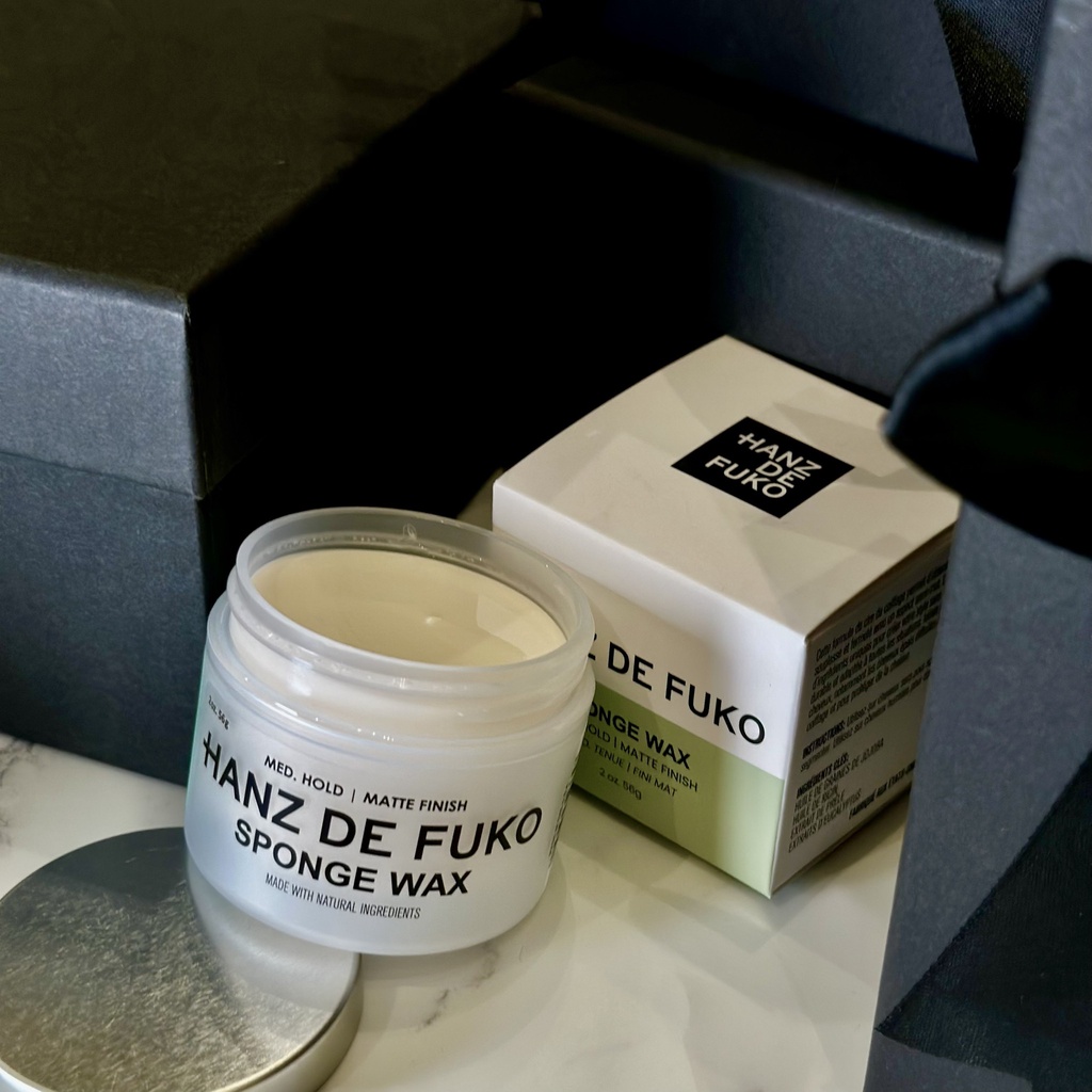 Sáp Vuốt Tóc Hanz De Fuko Sponge Wax - Chính Hãng