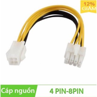 Cáp chuyển đổi nguồn 4Pin sang 8Pin CPU Mainboard