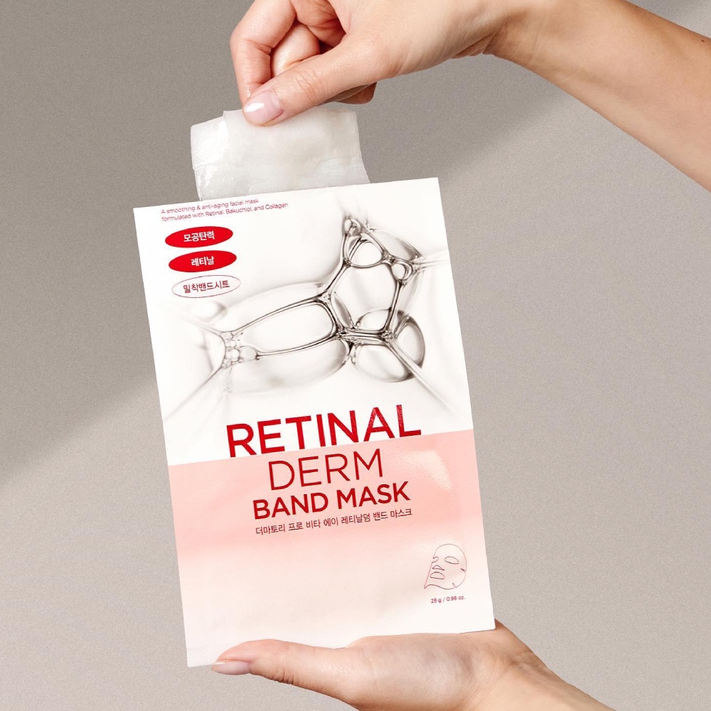 Mặt Nạ Chống Lão Hóa Da Dermatory Pro Vita-A Retinal Derm Band Mask 28g