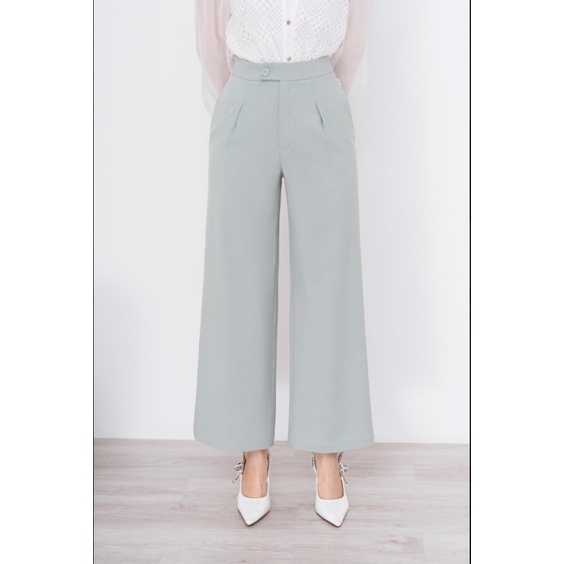 Quần culottes ly bong cạp quai nhê TIINSTORE Q0D151