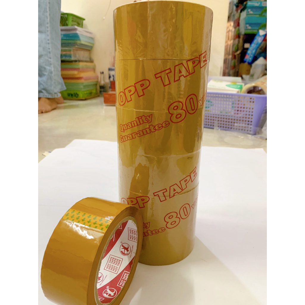 Băng keo đục đóng thùng 5F - 80 yards