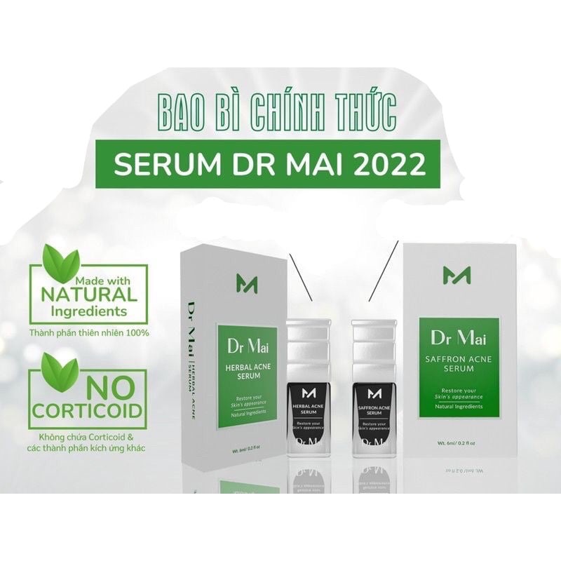 Serum Giảm Mụn Dr Mai 6ml