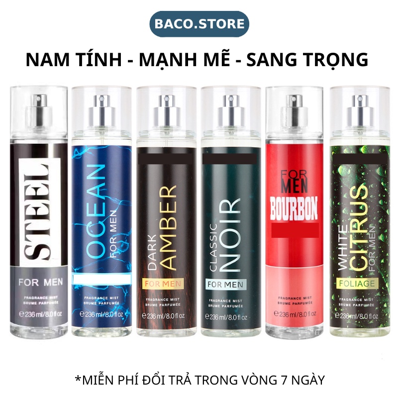 Body mist, Xịt Thơm Toàn Thân Victoria Secret 236ml Sang Trọng, Nhẹ Nhàng