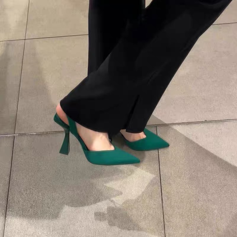 Giày Cao Gót Mũi Nhọn Thời Trang Dành Cho Nữ / Size 35-39
