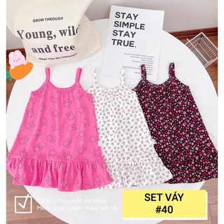 Combo 3 váy siêu xinh, váy hè cho bé