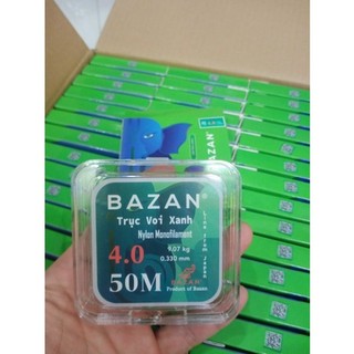 Bazan - dây cước trục câu đài nylon chất lượng cao bazan voi xanh