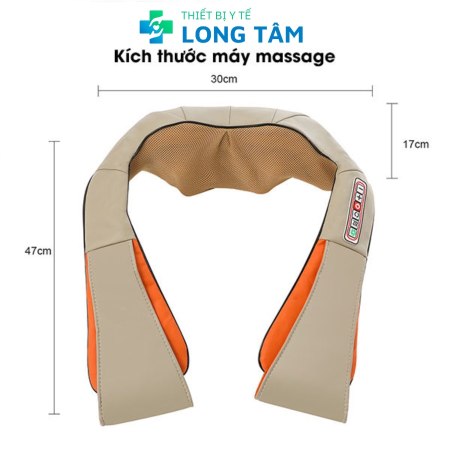 Máy Massage Cổ Vai Gáy Hồng Ngoại 6D HM-V85 , Đai mát xa đa năng, matxa vai gáy, bụng, Cổ, lưng eo, chân tay
