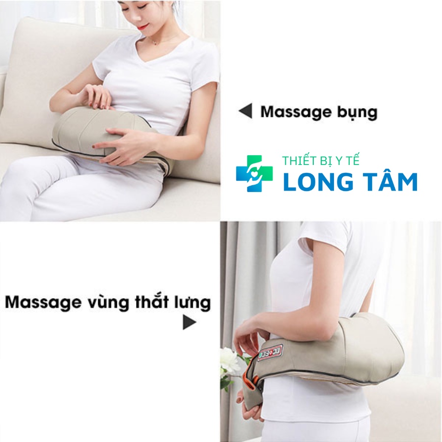 Máy Massage Cổ Vai Gáy Hồng Ngoại 6D HM-V85 , Đai mát xa đa năng, matxa vai gáy, bụng, Cổ, lưng eo, chân tay