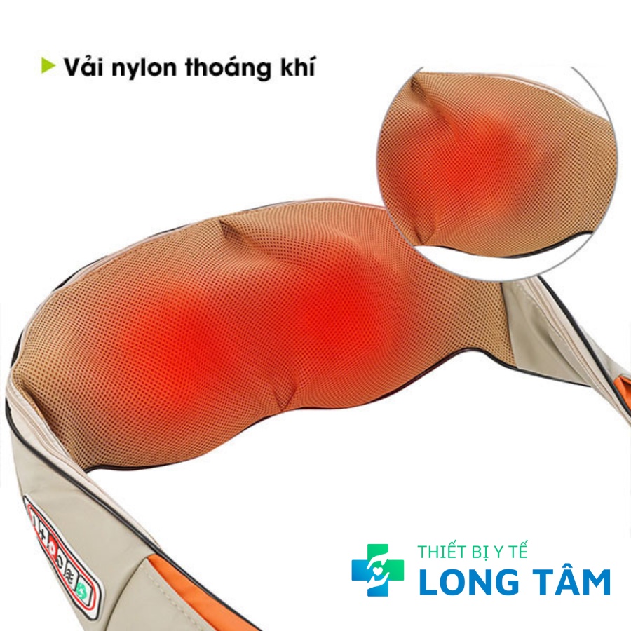 Máy Massage Cổ Vai Gáy Hồng Ngoại 6D HM-V85 , Đai mát xa đa năng, matxa vai gáy, bụng, Cổ, lưng eo, chân tay