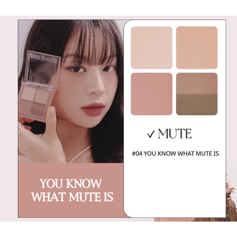 [NEW] Bảng Phấn Mắt Nhũ Peripera Ink Pocket Shadow Palette (6.4G)