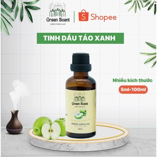 Tinh dầu green scent mùi hương táo xanh 10ml