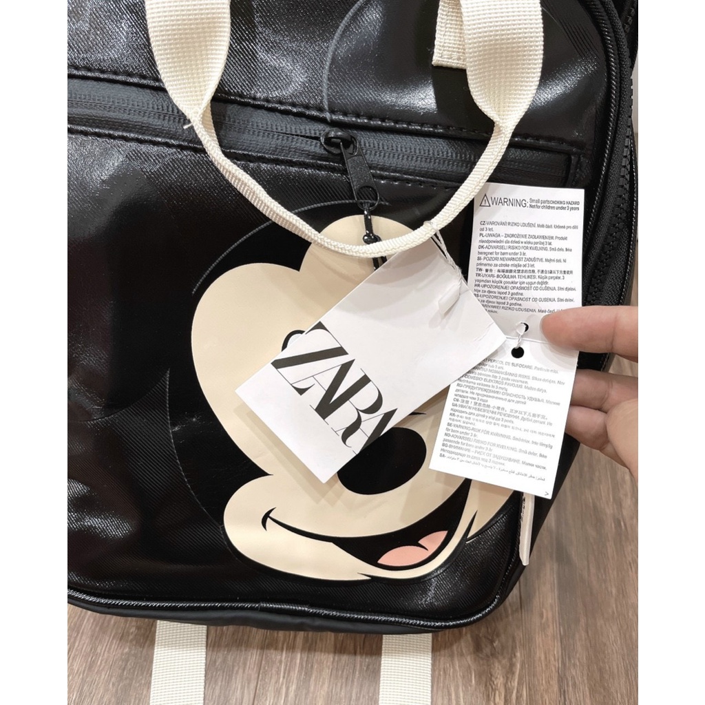 Balô bé trai&gái Mickey zara đen siêu hot mẫu mới nhất - Hình thật shop chụp